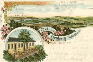 Gaststätte „Auf dem Isenberge“ um 1900